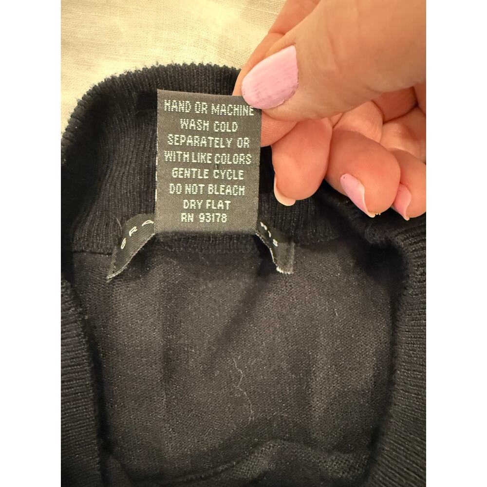 Grace Elements Long Sleeve Crew Neck Pleated Pull… - image 6